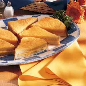 Double-decker cheese melt