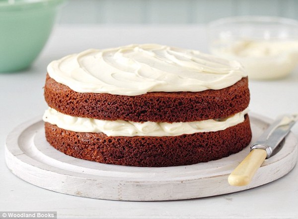 Double divine chocolate cake