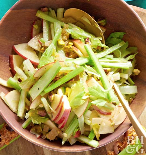Double-ginger celery salad