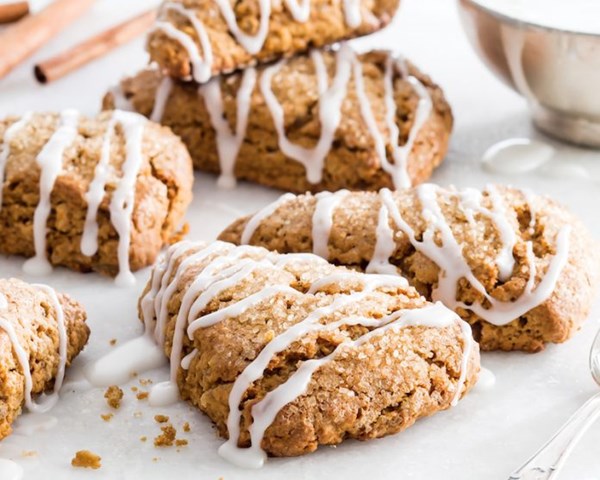 Double gingerbread scones