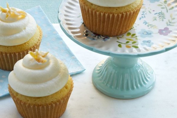 Double lemon cupcakes