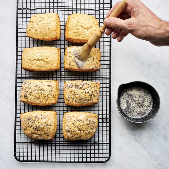Double-lemon scones