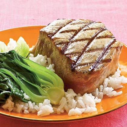Double-sesame grilled tuna