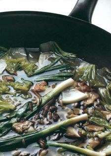 Double-steamed Chinese cabbage soup