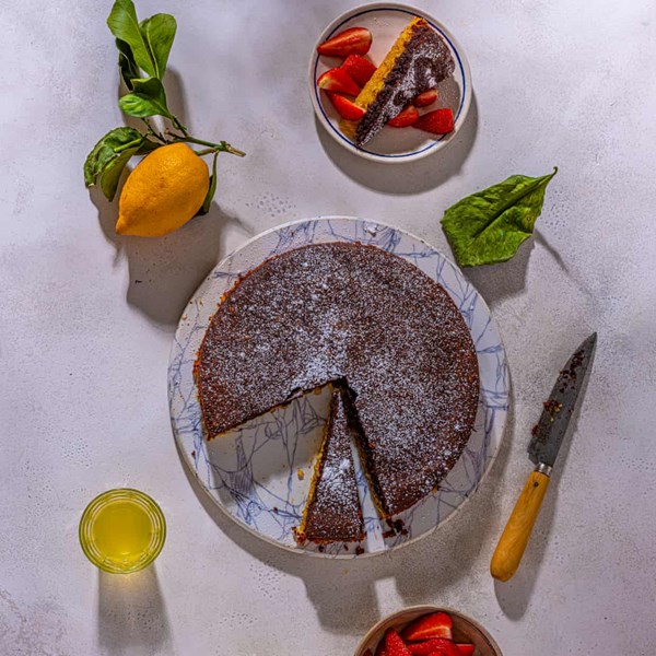Double torta Caprese