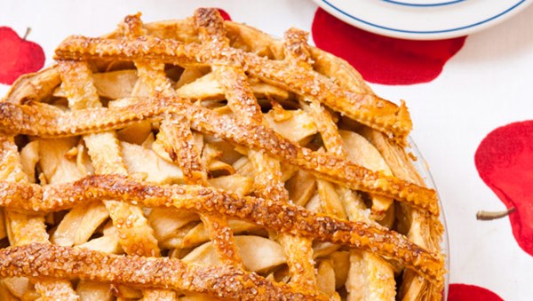 Double two-apple pie
