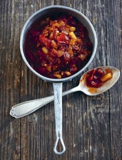Dr Loftus's sweet and spicy tomato chutney