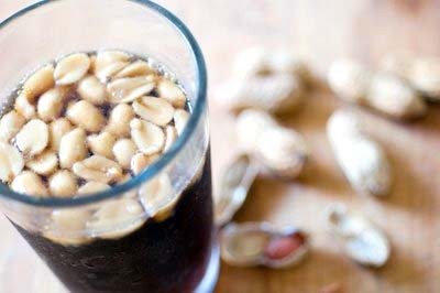 Dr Pepper peanut brittle
