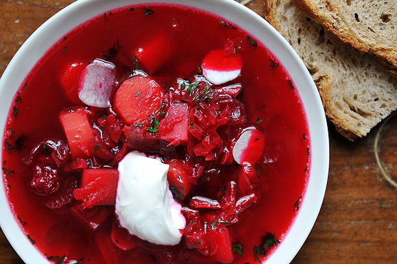 Dr. Zhivago borscht