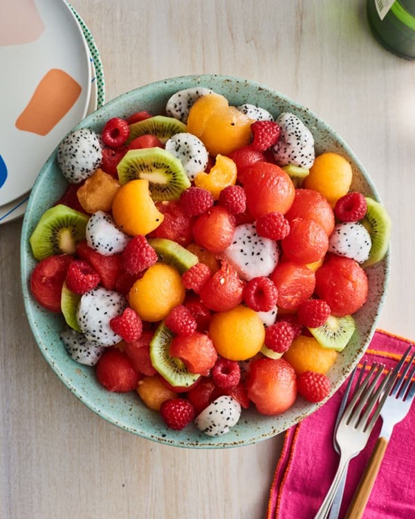 Dragon fruit salad