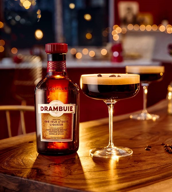 Drambuie & whisky twist on an espresso martini
