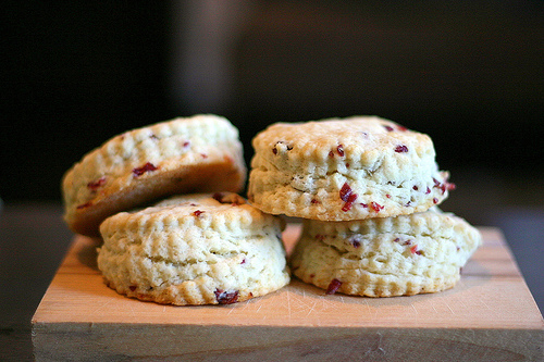 Dreamy cream scones