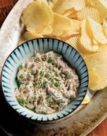 Dried porcini onion dip [Alison Gardner]