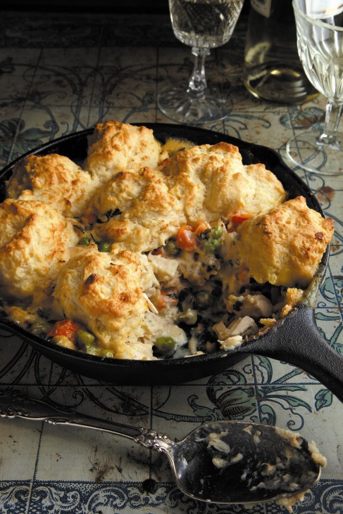 Drop biscuit chicken pot pie