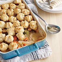 Drop biscuit chicken pot pie
