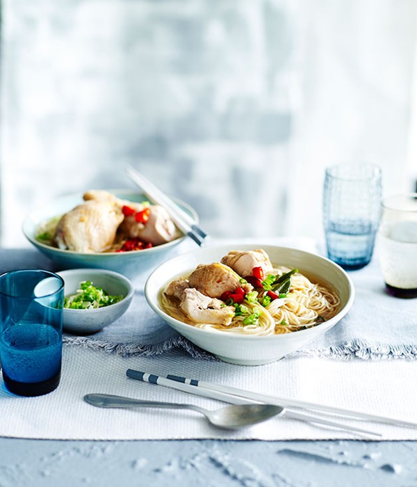 Drunken chicken with Shandong ramen noodles