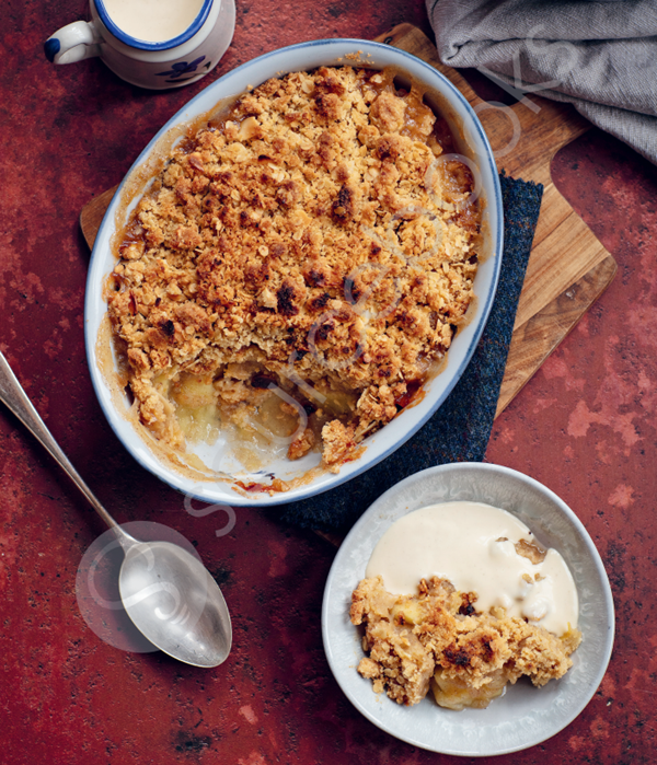 Drunken crumble