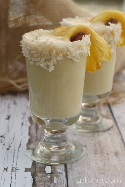 Drunken hummingbird cocktail