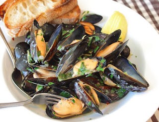 Drunken mussels