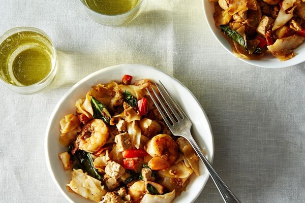 Drunken noodles