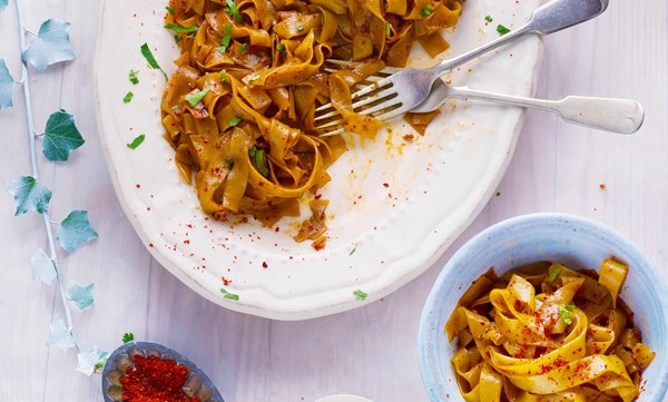 Drunken noodles