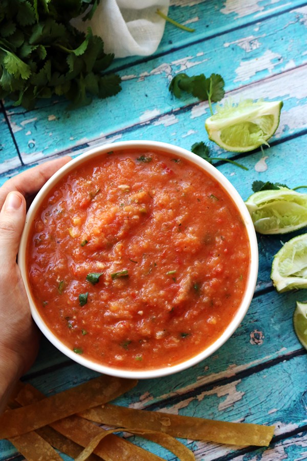 Drunken salsa (Salsa borracha)