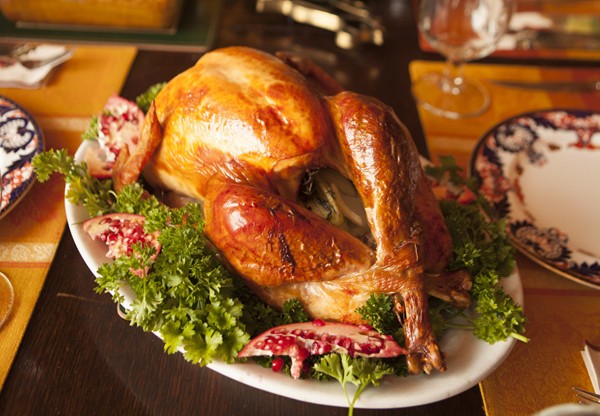 Dry-brined big bird