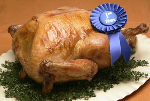 Dry-brined turkey (a.k.a. the 'Judy bird')