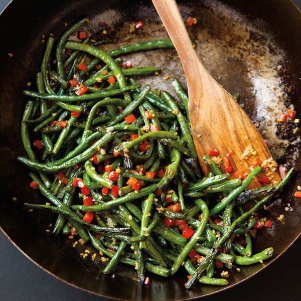 Dry-fried long beans