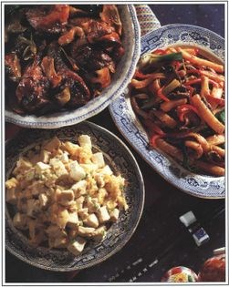 Dry-fried shredded white radish