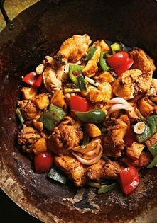 Dry pot chicken (干锅鸡)