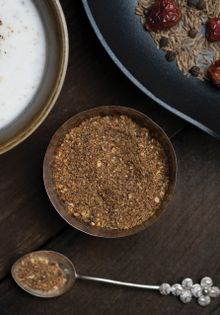 Dry spice mix for raita