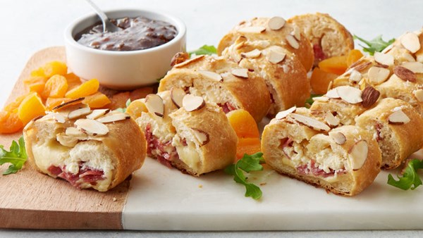Dublin cheeseboard-stuffed appetizer bread [Melissa Jollands]