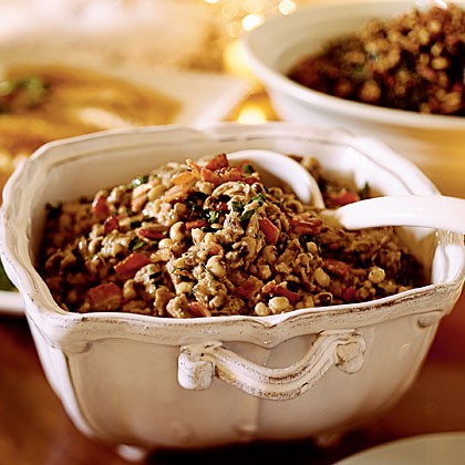 Duck and black-eyed pea cassoulet