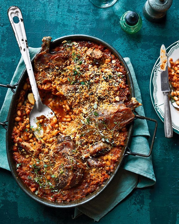 Duck and sausage cassoulet