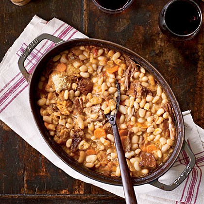 Duck and sausage cassoulet