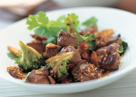 Duck and sesame stir-fry