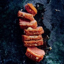 Duck breasts with toasted spice butter