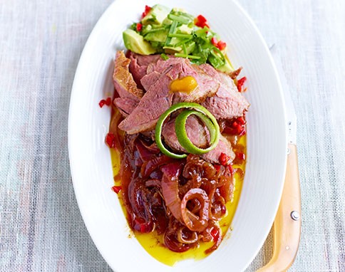 Duck ceviche