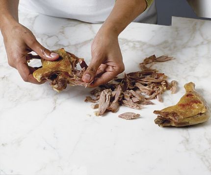 Duck confit salad