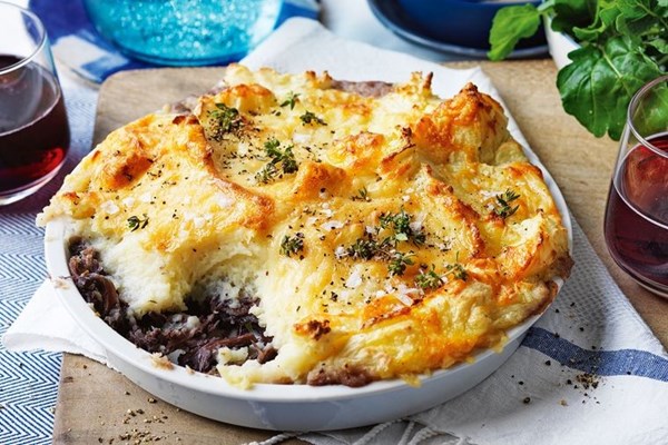 Duck cottage pie