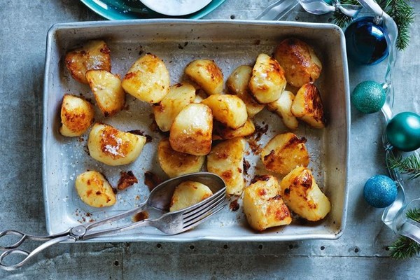 Duck fat roast potatoes