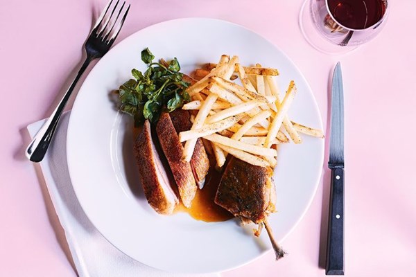 Duck frites