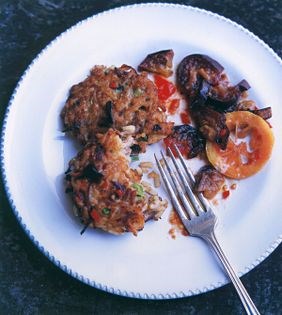 Duck fritters