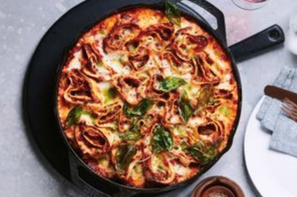 Duck lasagne