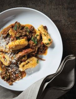 Duck leg stew