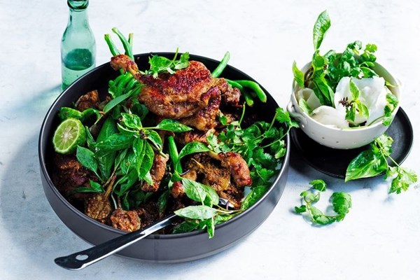 Duck maryland jungle curry