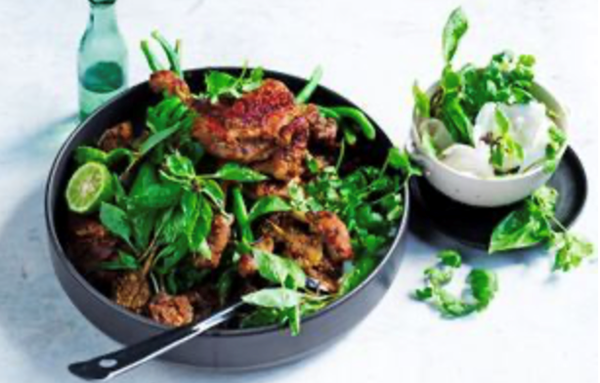 Duck Maryland jungle curry