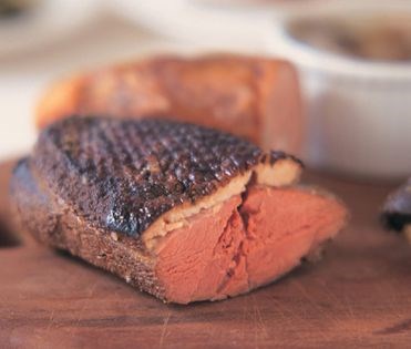 Duck pastrami