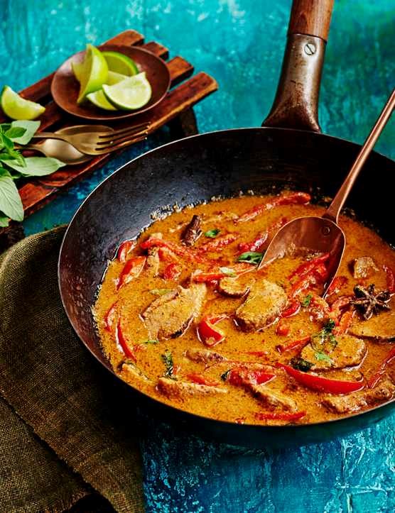 Duck Penang curry